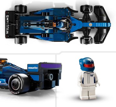 Конструктор LEGO Гоночный автомобиль Williams Racing FW46 F1 , деталей 263 шт - ForteMarket Конструктор LEGO Гоночный автомобиль Williams Racing FW46 F1 , деталей 263 шт купить,0