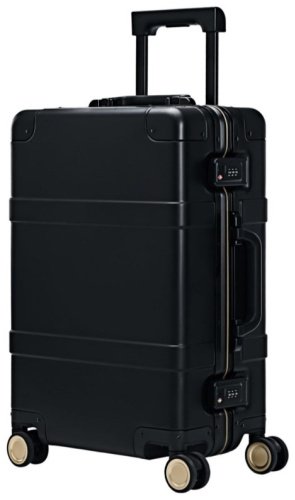 Чемодан NinetyGo Metal Luggage алюминий 31 черный купить,NaN