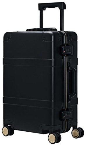 Чемодан NinetyGo Metal Luggage алюминий 31 черный купить,NaN