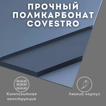 Чемодан NinetyGo Seine Luggage поликарбонат, полиэстер 38 серый, синий купить,NaN