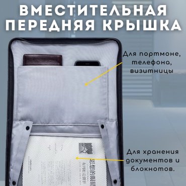 Чемодан NinetyGo Seine Luggage поликарбонат, полиэстер 38 серый, синий купить,NaN