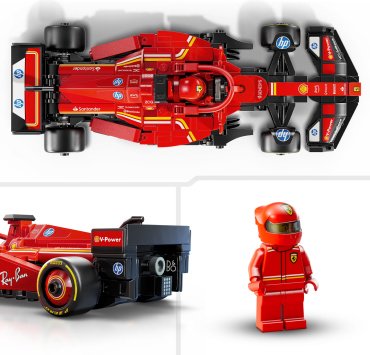 Конструктор LEGO Гоночный автомобиль Ferrari SF-24 F1, деталей 275 шт - ForteMarket Конструктор LEGO Гоночный автомобиль Ferrari SF-24 F1, деталей 275 шт купить,0