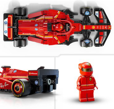 Конструктор LEGO Гоночный автомобиль Ferrari SF-24 F1, деталей 275 шт - ForteMarket Конструктор LEGO Гоночный автомобиль Ferrari SF-24 F1, деталей 275 шт купить,21003
