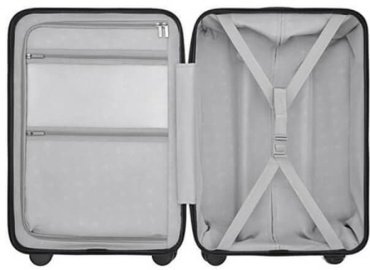 Чемодан NinetyGo Danube MAX luggage поликарбонат 42 черный купить,0