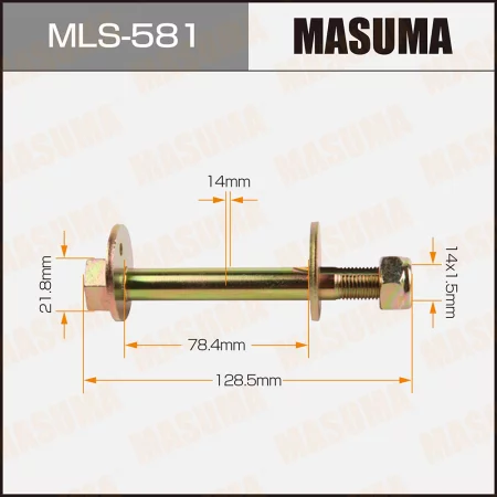 Болт развальный Masuma MLS-581 Nissan 54580-22T0A  55559-22T0A  08912-9441A купить,NaN