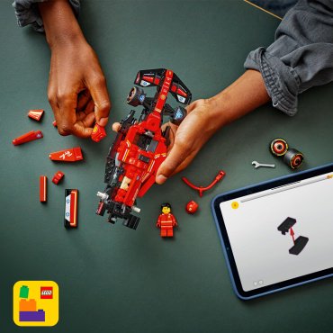Конструктор LEGO Гоночный автомобиль Ferrari SF-24 F1, деталей 275 шт - ForteMarket Конструктор LEGO Гоночный автомобиль Ferrari SF-24 F1, деталей 275 шт купить,0
