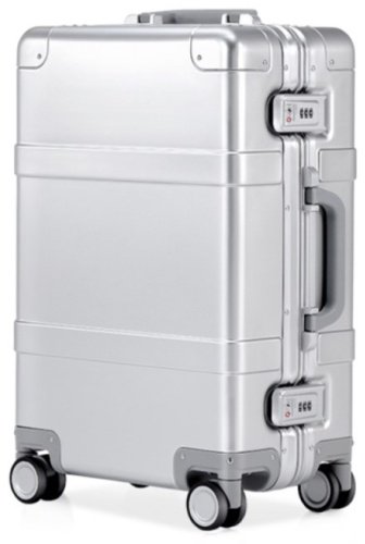 Чемодан NinetyGo Metal Luggage алюминий 31 серебристый