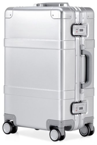 Чемодан NinetyGo Metal Luggage алюминий 31 серебристый купить,NaN