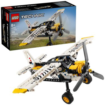 Конструктор LEGO Technic Легкомоторный самолет, деталей 333 шт