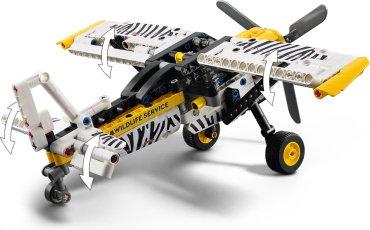 Конструктор LEGO Technic Легкомоторный самолет, деталей 333 шт