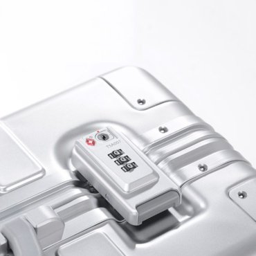 Чемодан NinetyGo Metal Luggage алюминий 31 серебристый купить,0