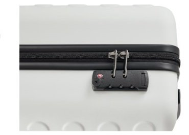 Чемодан NinetyGo Rhine Luggage поликарбонат 38 белый купить,NaN