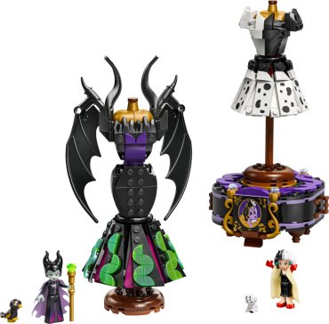 Конструктор LEGO Платья Малефисенты и Круэллы де Виль, деталей 524 шт - ForteMarket Конструктор LEGO Платья Малефисенты и Круэллы де Виль, деталей 524 шт купить,0