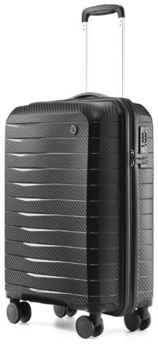 Чемодан Xiaomi NinetyGo Lightweight Luggage поликарбонат 35 черный купить,NaN