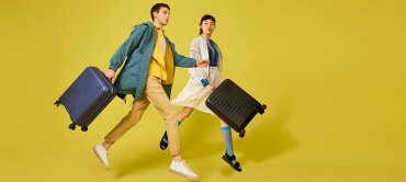 Чемодан Xiaomi NinetyGo Lightweight Luggage поликарбонат 35 черный купить,NaN