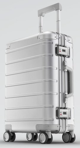 Чемодан Xiaomi XNA4106GL пластик, алюминий 31 серый купить,NaN