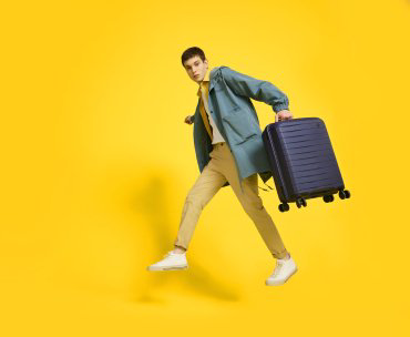 Чемодан Xiaomi NinetyGo Lightweight Luggage поликарбонат 35 синий купить,NaN