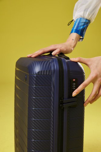 Чемодан Xiaomi NinetyGo Lightweight Luggage поликарбонат 35 синий купить,NaN