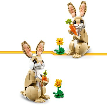 Конструктор LEGO Милый кролик, деталей 326 шт купить,NaN