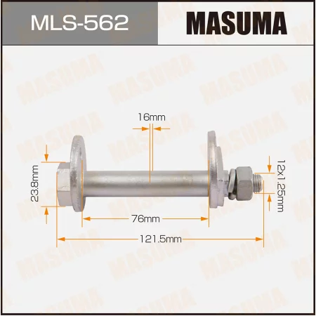 Болт развальный Masuma MLS-562 Mitsubishi MB951707 MB430154 MS450044 MU430004