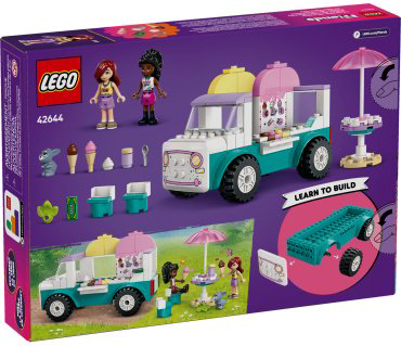 Конструктор LEGO Грузовик с мороженым Хартлейк Сити , деталей 92 шт купить,NaN