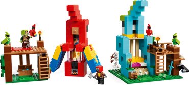 Конструктор LEGO Minecraft Дома попугаев, деталей 535 шт - ForteMarket Конструктор LEGO Minecraft Дома попугаев, деталей 535 шт купить,0