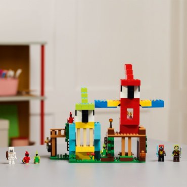 Конструктор LEGO Minecraft Дома попугаев, деталей 535 шт - ForteMarket Конструктор LEGO Minecraft Дома попугаев, деталей 535 шт купить,0