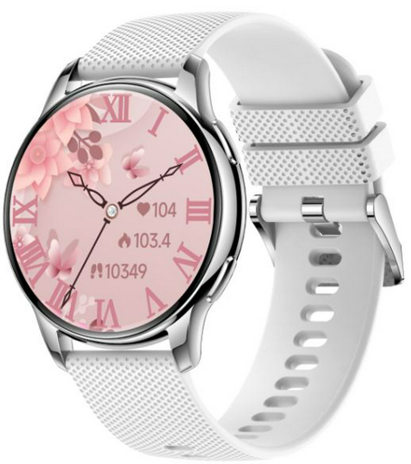 Смарт-часы Snel Watch GALAXY 47 мм серебристый-белый