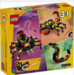 Конструктор LEGO Creator, Дикие животные: Удивительный паук, деталей 153 шт