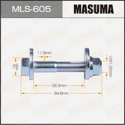  Болт развальный Masuma MLS-605