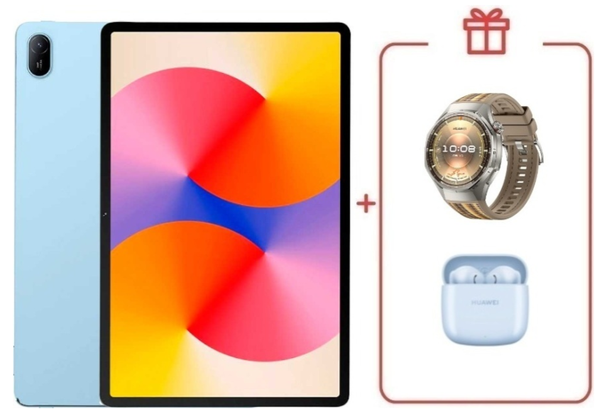 Планшет Huawei MatePad SE 11" AGS6-W09 8/128Gb Crystal Blue + подарок