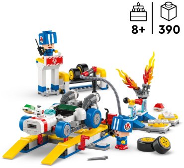 Конструктор LEGO Автомастерская Тоада, деталей 390 шт - ForteMarket Конструктор LEGO Автомастерская Тоада, деталей 390 шт купить,0