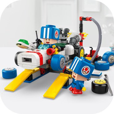 Конструктор LEGO Автомастерская Тоада, деталей 390 шт купить,NaN