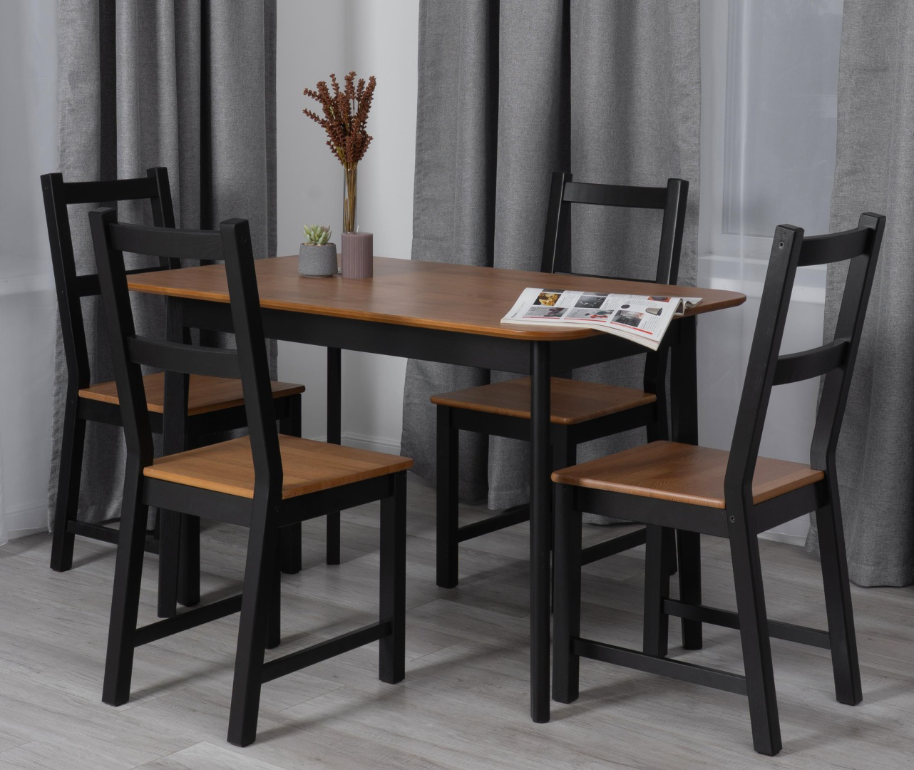 Стол Dominika Sonata Lux 25163 120х75x75см коричневый купить,NaN