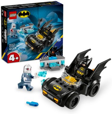 Конструктор LEGO Бэтмен и Бэтмобиль против мистера Фриза, деталей 63 шт
