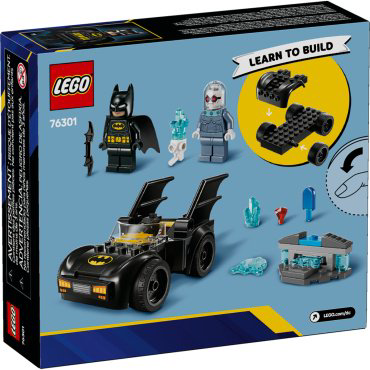 Конструктор LEGO Бэтмен и Бэтмобиль против мистера Фриза, деталей 63 шт купить,NaN