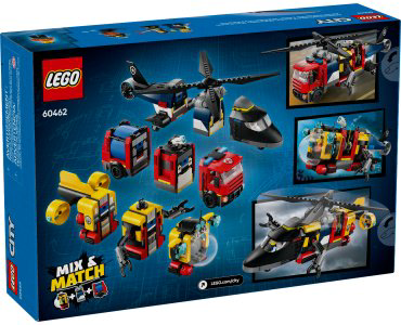 Конструктор LEGO Вертолет, пожарная машина, подводная лодка , деталей 874 шт купить,NaN