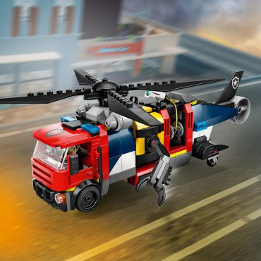 Конструктор LEGO Вертолет, пожарная машина, подводная лодка , деталей 874 шт купить,NaN
