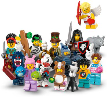 Конструктор LEGO Минифигурки серия 27, деталей 9 шт купить,NaN