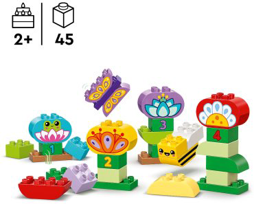 Конструктор LEGO Сад и цветы для творчества, деталей 45 шт купить,13852