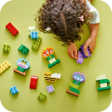 Конструктор LEGO Сад и цветы для творчества, деталей 45 шт купить,13852