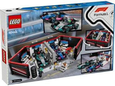Конструктор LEGO Гараж и автомобили Mercades-AMG и Alpine, деталей 678 шт купить,NaN