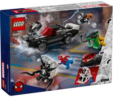 Конструктор LEGO Человек-Паук против автомобиля Венома, деталей 254 шт