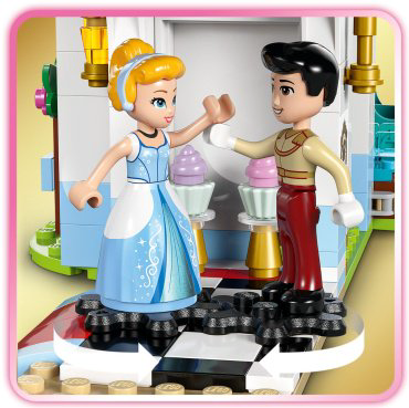 Конструктор LEGO Замок и карета Золушки, деталей 596 шт купить,NaN