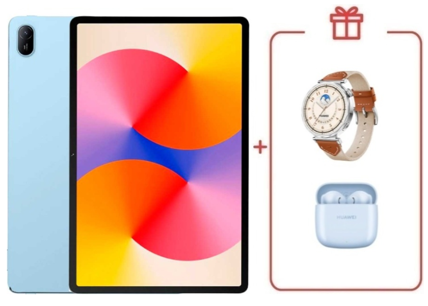 Планшет Huawei MatePad SE 11" AGS6-W09 8/128Gb Crystal Blue + подарок