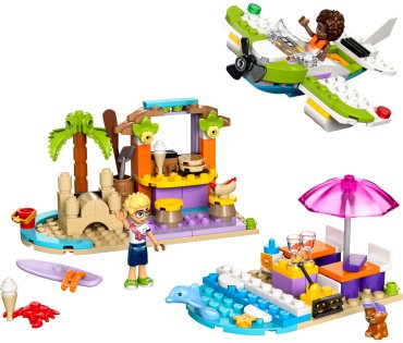 Конструктор LEGO Творческий чемодан: пляж и путешествия, деталей 188 шт