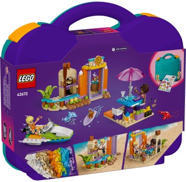 Конструктор LEGO Творческий чемодан: пляж и путешествия, деталей 188 шт