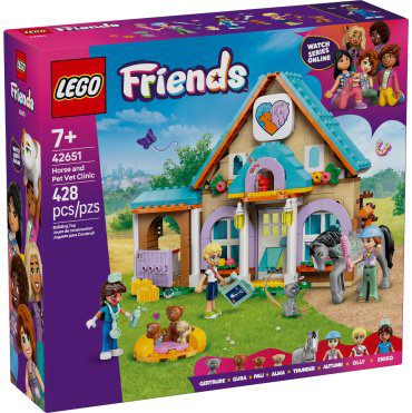 Конструктор LEGO Ветклиника для лошадей и питомцев , деталей 428 шт купить,NaN