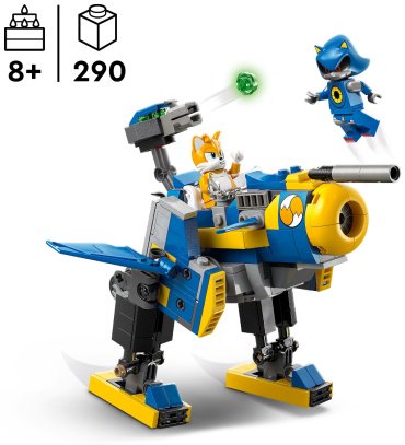 Конструктор LEGO Циклон против Метал Соник, деталей 290 шт - ForteMarket Конструктор LEGO Циклон против Метал Соник, деталей 290 шт купить,0