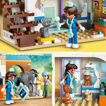 Конструктор LEGO Ветклиника для лошадей и питомцев , деталей 428 шт купить,NaN